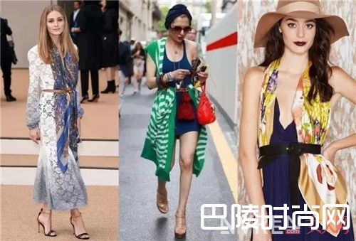 如何将丝巾变腰带？_这个看似不起眼的小东西 却承包了那么多时尚造型