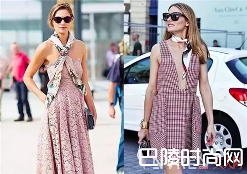 明星的丝巾造型_这个看似不起眼的小东西 却承包了那么多时尚造型