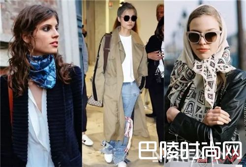 丝巾的细节装扮_这个看似不起眼的小东西 却承包了那么多时尚造型