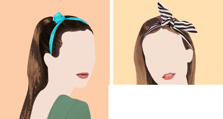 如何将丝巾变发带？_这个看似不起眼的小东西 却承包了那么多时尚造型