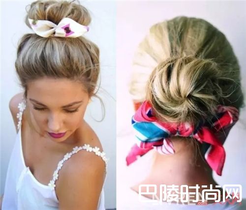 如何用丝巾来编发？_这个看似不起眼的小东西 却承包了那么多时尚造型
