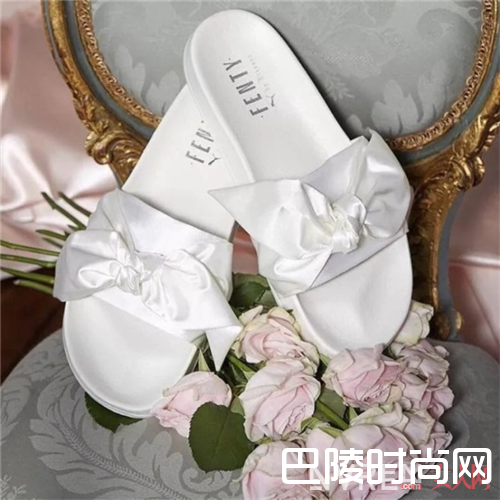 Fenty Puma x Rihanna蝴蝶结拖鞋_8款最时髦的拖鞋 这个盛夏美翻天