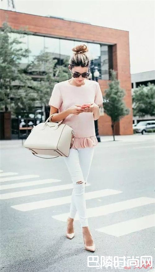 裸粉色介绍_夏日就要亮一点 这些清凉配色请收下