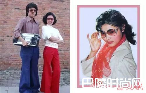 半透明彩色墨镜如何穿搭？_去翻翻咱妈的衣橱 你就知道什么叫做时髦！