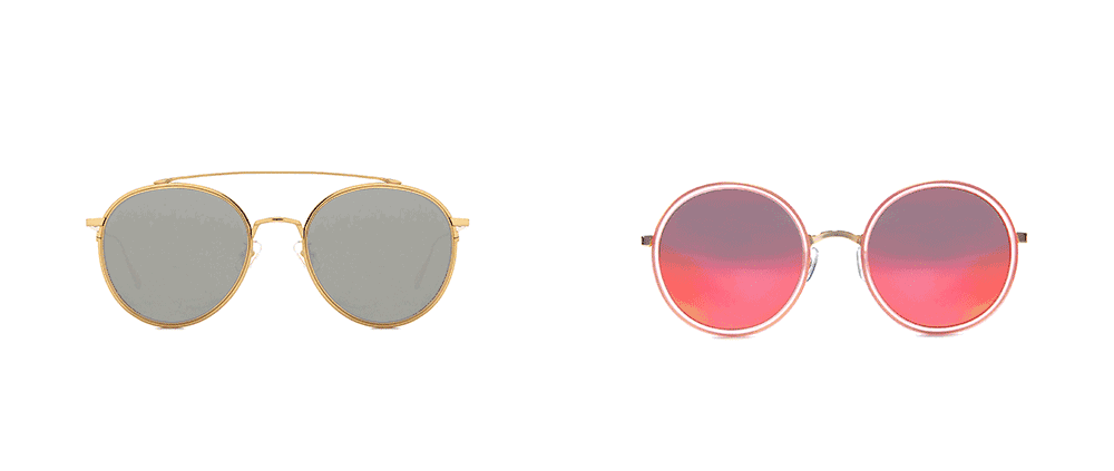 圆形墨镜怎么戴?_来自韩国的墨镜品牌 总有适合你脸型的墨镜!