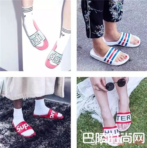 澡堂拖鞋如何穿搭？_去翻翻咱妈的衣橱 你就知道什么叫做时髦！