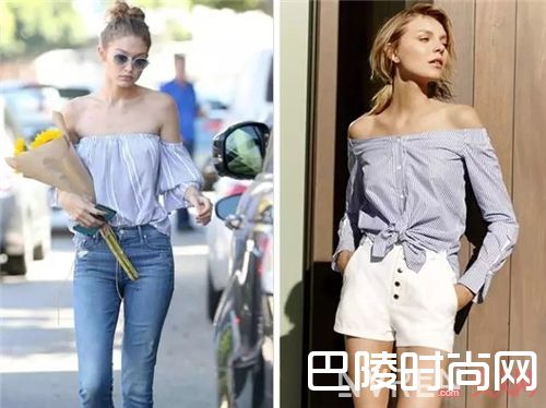 露肩装如何搭配？_攒够本季这七大流行元素 让你美得不费劲