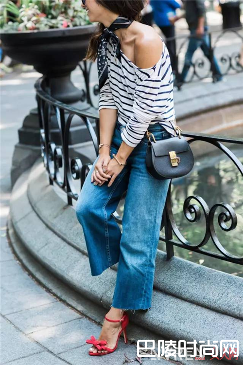 短一截牛仔阔腿裤介绍_夏天既想清凉又想时髦?这条裤子满足你