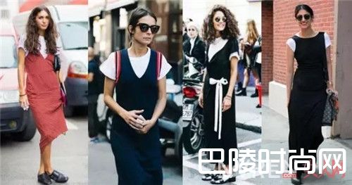 白T恤+睡裙介绍_满大街的白T如何才能吸眼 另类搭配看这里