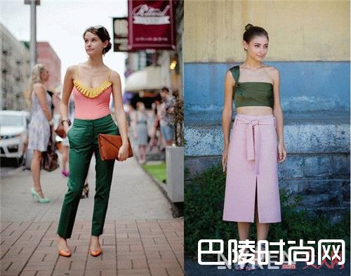 绿+粉介绍_炎日下如何穿出清凉感？这几条配色建议请收下
