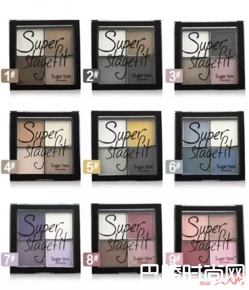 糖盒四色眼影_国货当自强 这些国产彩妆真的是良心价