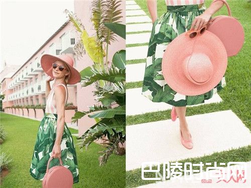 绿+粉介绍_炎日下如何穿出清凉感？这几条配色建议请收下