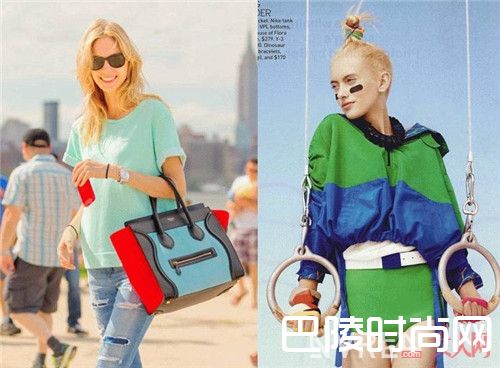 绿+蓝介绍_炎日下如何穿出清凉感？这几条配色建议请收下