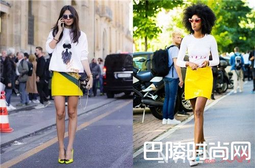 黄+白介绍_这些搭配起来 路人看到你都会笑的颜色