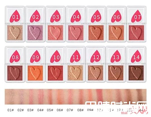 Hold Live 晶钻单色眼影_自然不造作 这些平价眼镜帮你打造清新眼妆