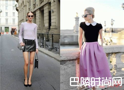 紫+黑介绍_炎日下如何穿出清凉感？这几条配色建议请收下