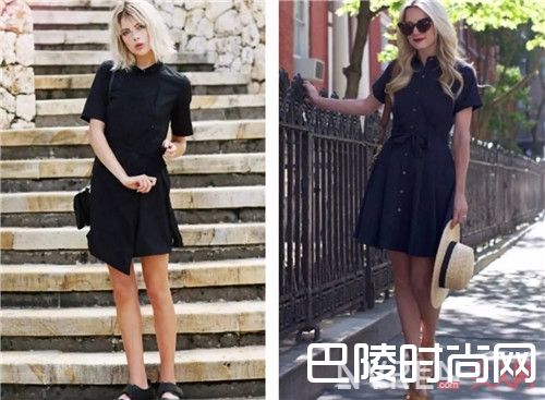 印花颜色搭配_今夏最潮搭配是什么 当然还是衬衫裙+平底鞋