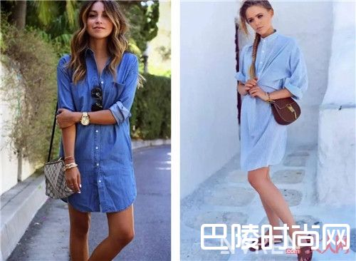 印花颜色搭配_今夏最潮搭配是什么 当然还是衬衫裙+平底鞋