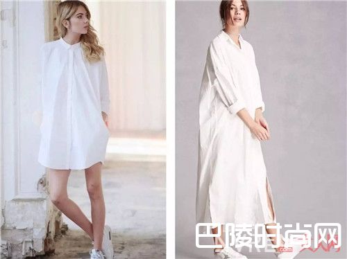 版型设计搭配_今夏最潮搭配是什么 当然还是衬衫裙+平底鞋