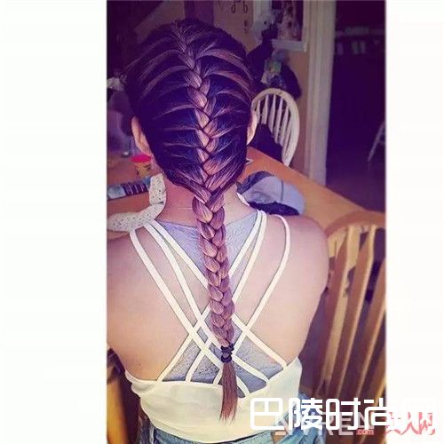 法国辫发的扎发图解_去健身房不会扎这些发型我都不好意思撸铁！