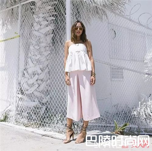 哪款阔脚裤显得温柔？_夏天怎么时髦又清爽地穿裤装？我选择这三条阔脚裤！