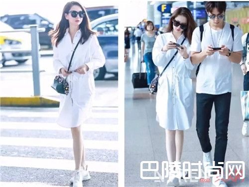 印花颜色搭配_今夏最潮搭配是什么 当然还是衬衫裙+平底鞋