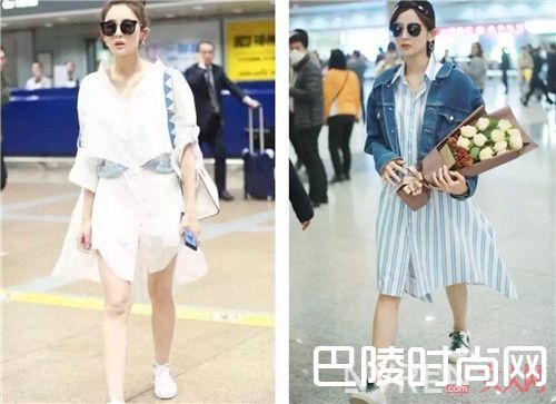 衬衫裙+运动鞋搭配介绍_今夏最潮搭配是什么 当然还是衬衫裙+平底鞋