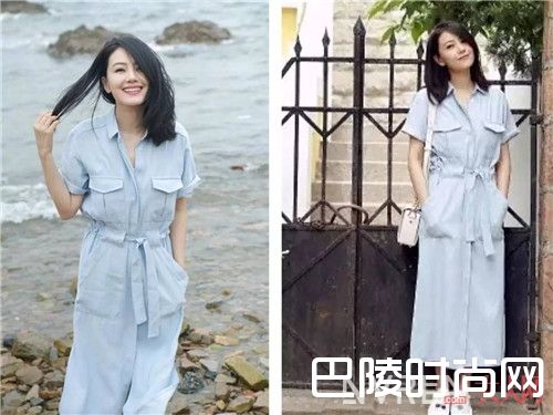 印花颜色搭配_今夏最潮搭配是什么 当然还是衬衫裙+平底鞋