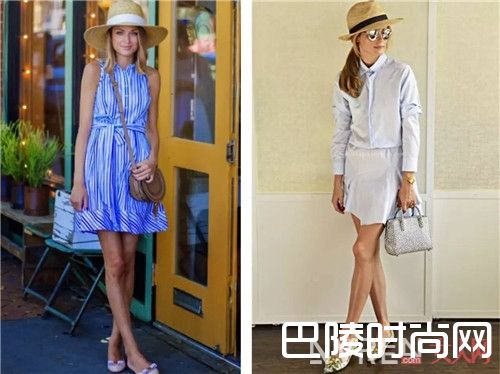 衬衫裙+单鞋搭配介绍_今夏最潮搭配是什么 当然还是衬衫裙+平底鞋