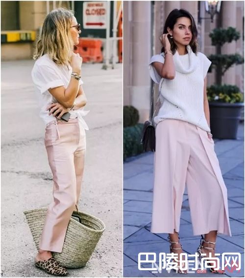 哪款阔脚裤显得温柔?_夏天怎么时髦又清爽地穿裤装?我选择这三条阔脚裤!