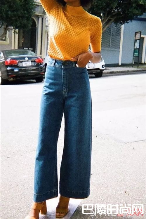  哪款阔脚裤显得帅气？_夏天怎么时髦又清爽地穿裤装？我选择这三条阔脚裤！