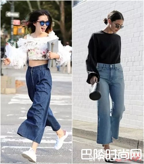  哪款阔脚裤显得帅气？_夏天怎么时髦又清爽地穿裤装？我选择这三条阔脚裤！