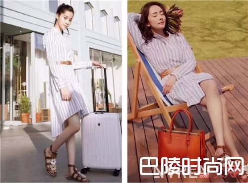 衬衫裙+平底凉鞋搭配介绍_今夏最潮搭配是什么 当然还是衬衫裙+平底鞋