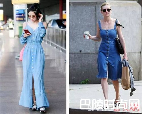 牛仔吊带裙介绍_开启浪漫盛夏的最佳之选 一条动人的吊带裙