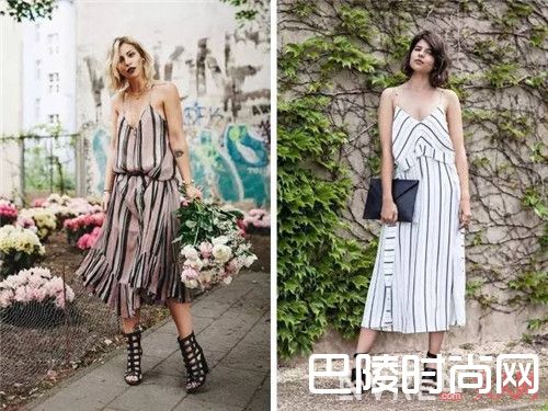 V领款式介绍_开启浪漫盛夏的最佳之选 一条动人的吊带裙