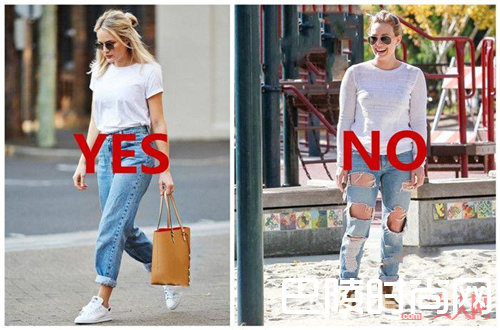 白T+牛仔介绍_最减龄的搭配交给你了 别再让人叫阿姨了