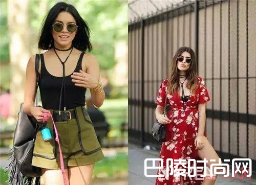 绑带款Choker介绍_你最爱的Choker今年流行的是这几款 