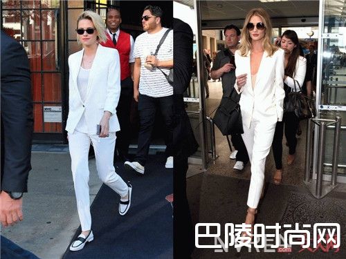 白色锥形裤_都说白裤子难搭配，我看是你还不懂得这么穿