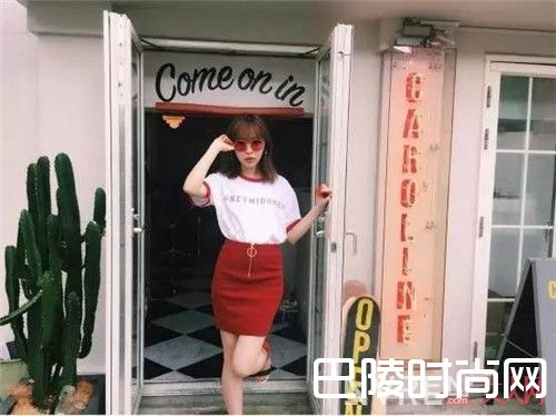 Ringer Tee＋半裙_这件复古T恤才是夏天最值得囤的单品