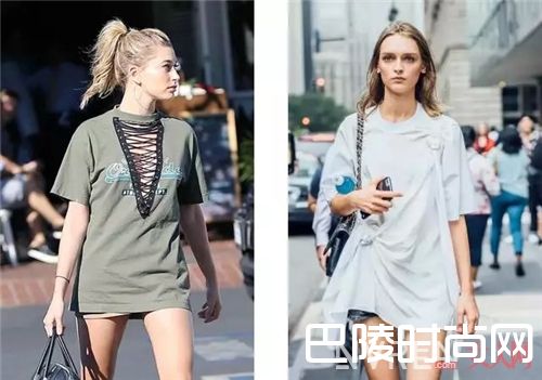 设计感T恤裙如何穿搭？_如何当个时髦懒人？首先你要有一件T恤裙！