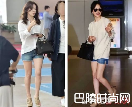牛仔短裤如何显高？_学学宋慧乔的5大显高秘籍 属于你的欧巴还会远吗？