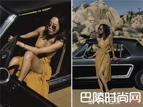 纯色连衣裙如何搭配?_度假正确的style 从这5条仙女裙装扮开始