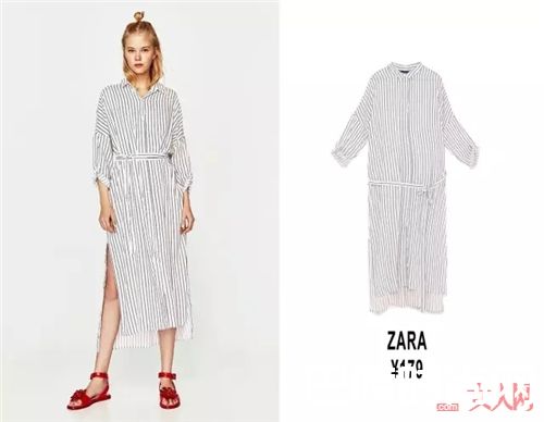 条纹连衣裙如何搭配？_度假正确的style 从这5条仙女裙装扮开始