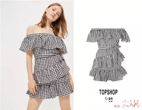  格纹连衣裙如何搭配？_度假正确的style 从这5条仙女裙装扮开始