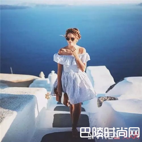 条纹连衣裙如何搭配？_度假正确的style 从这5条仙女裙装扮开始