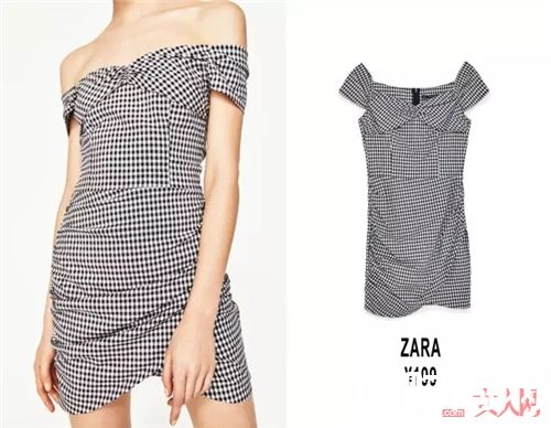 格纹连衣裙如何搭配?_度假正确的style 从这5条仙女裙装扮开始