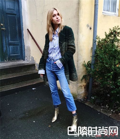 竖条纹搭配裤可以穿出潇洒感觉吗_竖条纹经典单品怎么时髦的穿?哪种竖条纹服饰是衣橱必备?