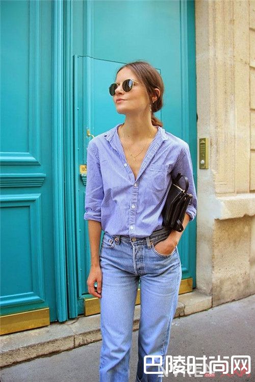 竖条纹衬衣是衣橱必备单品吗_竖条纹经典单品怎么时髦的穿？哪种竖条纹服饰是衣橱必备？