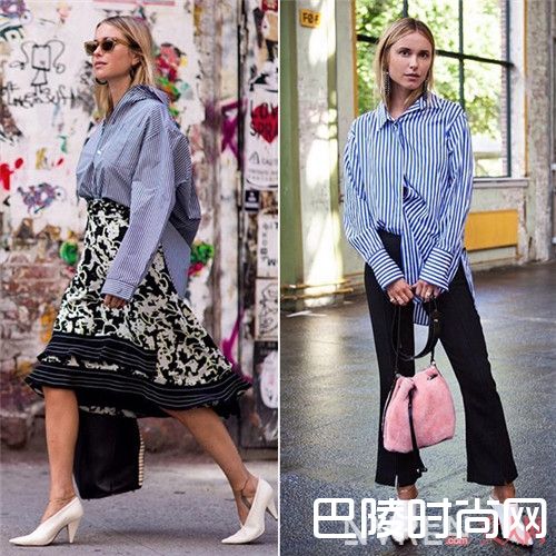 竖条纹衬衣是衣橱必备单品吗_竖条纹经典单品怎么时髦的穿？哪种竖条纹服饰是衣橱必备？