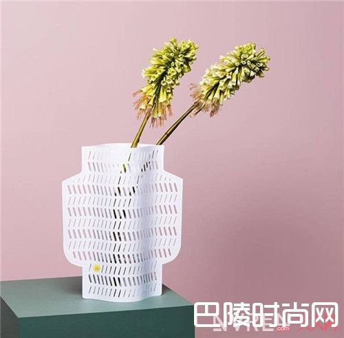OCTAEVO手作纸花瓶介绍_不好好做花瓶 长这样有点小过分了